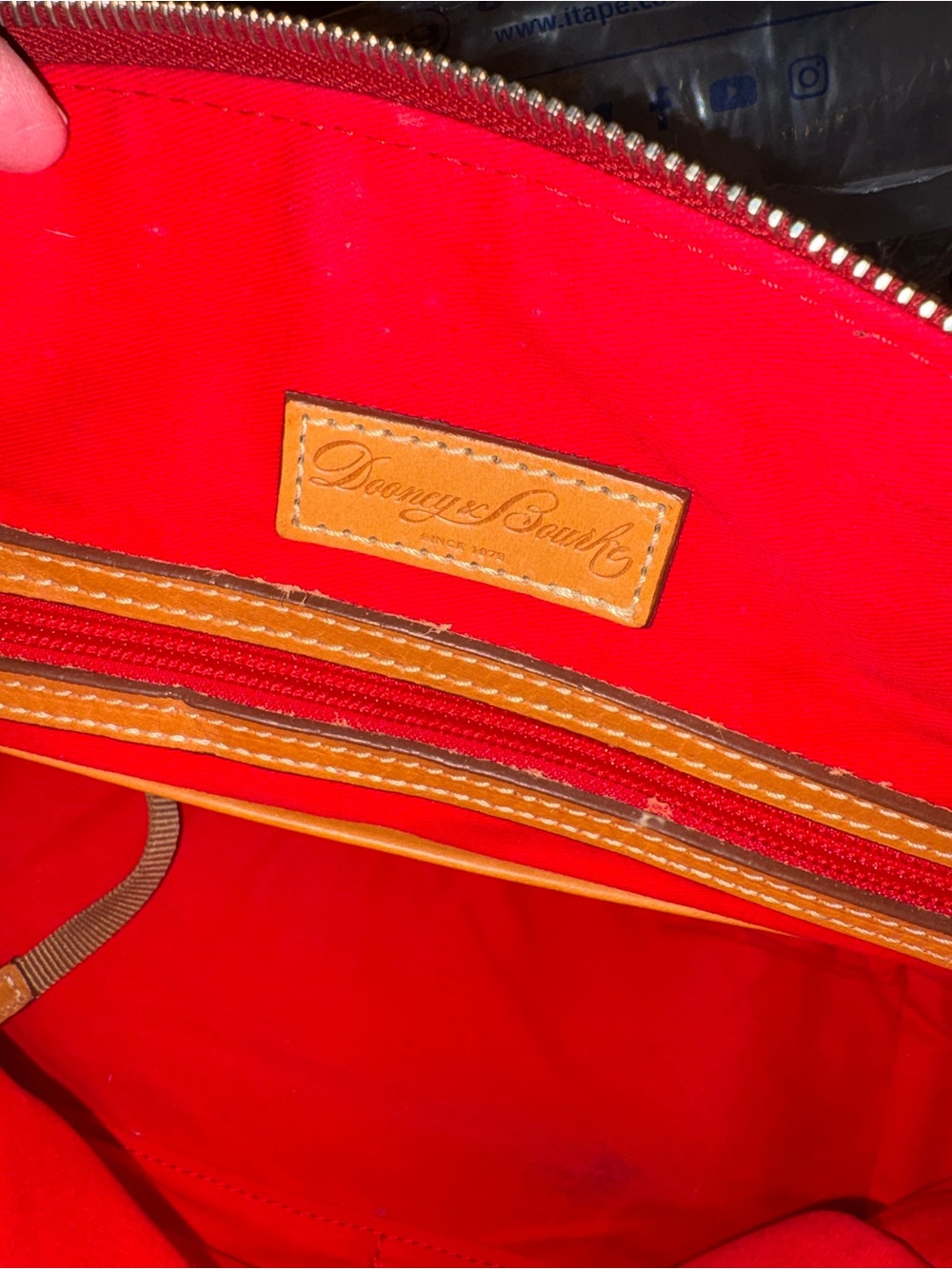 ✨ Dooney & Bourke Pebbled Leather Satchel | Ivory Cream | Tassel Detail | NWOT - Picture 8 of 12